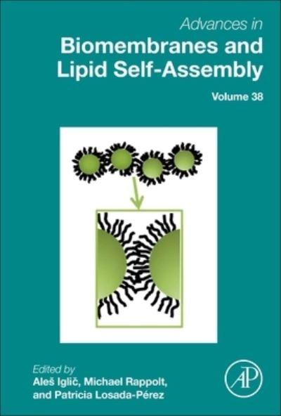 Cover for Advances in Biomembranes and Lipid Self-Assembly (Hardcover Book) (2023)
