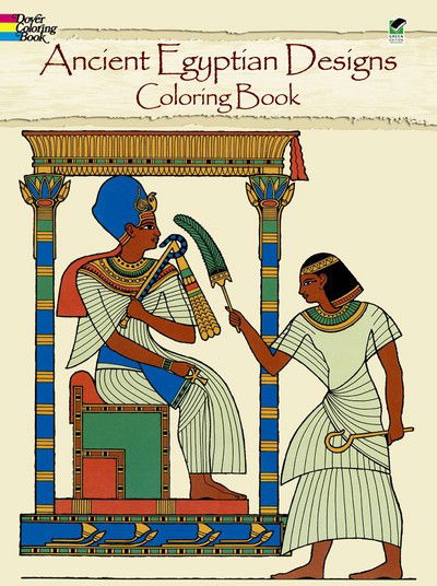 Cover for Sibbett, Ed, Jr. · Ancient Egyptian Designs Coloring Book - Dover Design Coloring Books (Paperback Book) (2000)
