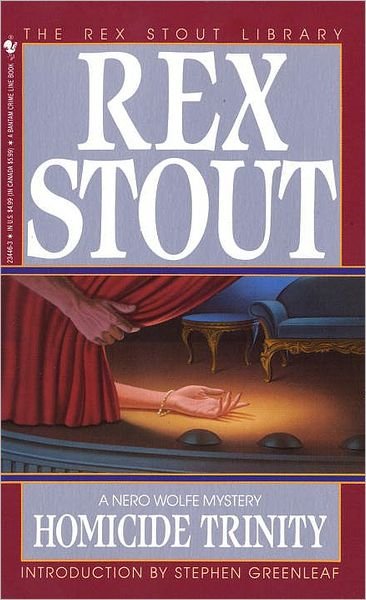 Cover for Rex Stout · Homicide Trinity - Nero Wolfe (Paperback Book) (1993)