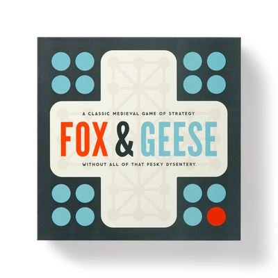 Fox & Geese Game Set - Brass Monkey - Board game - Galison - 9780735379466 - August 31, 2023