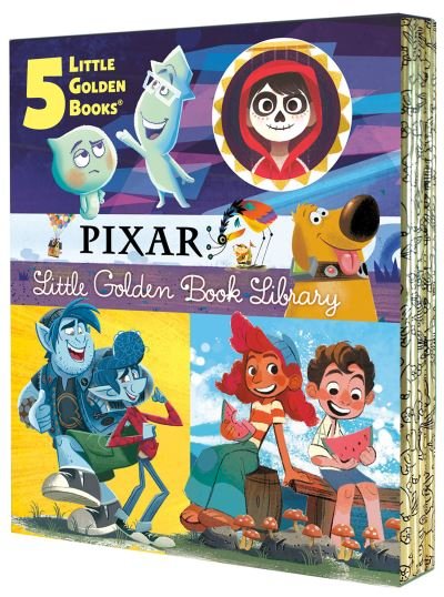 Cover for Pixar Little Golden Book Library (Hardcover Book) (2021)