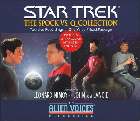 Cover for Voices · The Spock Vs. Q Gift Set (Lydbok (CD)) [Ed edition] (2001)