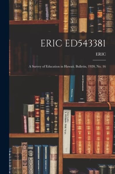 Cover for Eric · Eric Ed543381 (Paperback Book) (2021)