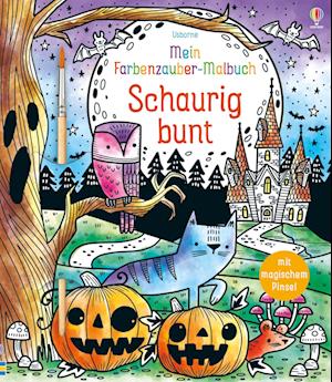 Cover for Mein Farbenzauber-Malbuch: Schaurig bunt (Book) (2024)