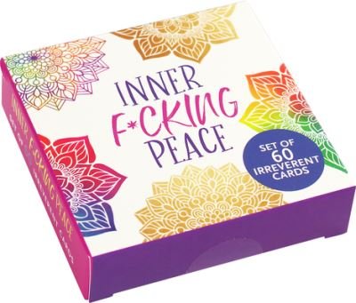 Inner F*cking Peace Motivational Cards (60 Pack) - Peter Pauper Press Inc - Board game - Peter Pauper Press, Inc, - 9781441334466 - June 12, 2020