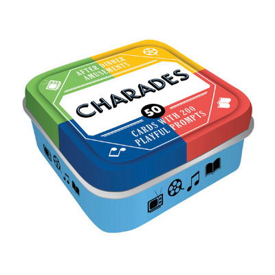 Cover for Chronicle Books · After Dinner Amusements: Charades: 50 Cards with 200 Playful Prompts (GAME) (2018)