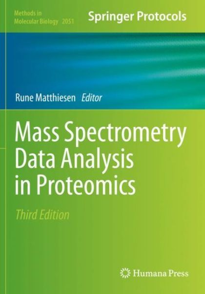 Cover for Mass Spectrometry Data Analysis in Proteomics - Methods in Molecular Biology (Paperback Book) [Third Edition 2020 edition] (2020)