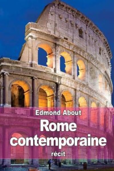 Cover for Edmond About · Rome contemporaine (Taschenbuch) (2015)
