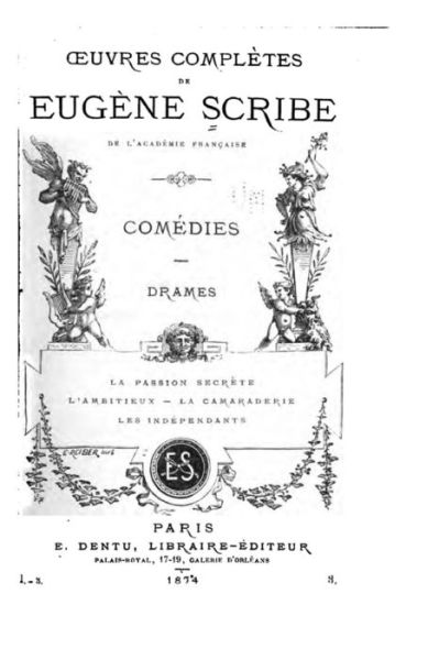 Cover for Eugene Scribe · Oeuvres completes de Eugene Scribe (Paperback Book) (2016)