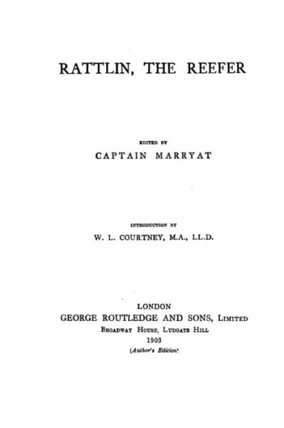 Cover for Captain Marryat · Rattlin, The Reefer (Paperback Book) (2016)