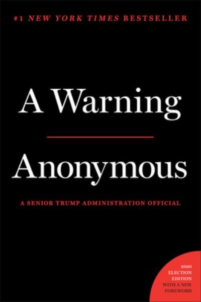 Cover for Anonymous · A Warning (Hardcover Book) (2019)