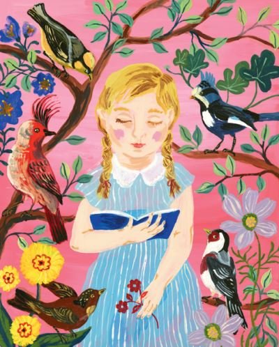 Cover for Artisan Puzzle · Nathalie Lete: The Girl Who Reads to Birds 500-Piece Puzzle - Beginners (Book) (2020)