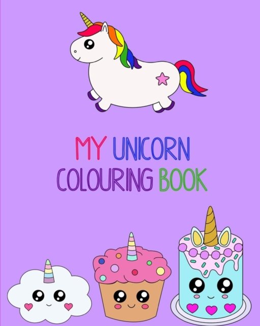 Cover for The Little Learner's Club · My Unicorn Colouring Book (Paperback Bog) (2024)