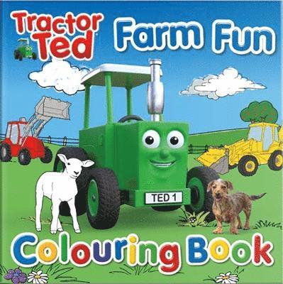 Cover for Alexandra Heard · Tractor Ted Farm Fun Colouring Book (Pocketbok) (2024)