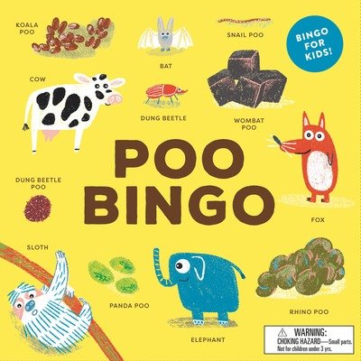 Poo Bingo - Magma for Laurence King - Aidan Onn - Jeu de société - Orion Publishing Co - 9781786277466 - 10 août 2020