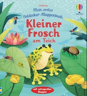 Cover for Anna Milbourne · Mein erstes Entdecker-Klappenbuch: Kleiner Frosch am Teich (Gebundenes Buch) (2022)