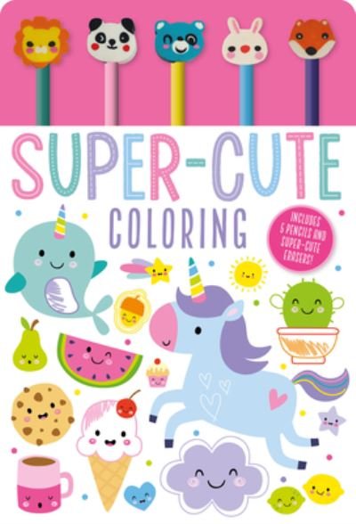 Cover for Ltd. Make Believe Ideas · Super-Cute Coloring (Gebundenes Buch) (2020)