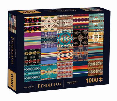 Cover for Pendleton Woolen Mills · The Art of Pendleton Patchwork 1000-Piece Puzzle (SPEL) (2020)