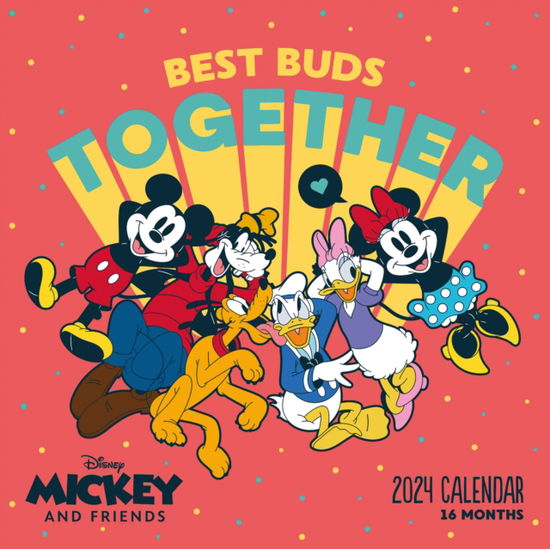 Mickey / Minnie Mouse Calendar - Pyramid - Books - PYRAMID INTERNATIONAL - 9781804230466 - November 10, 2023