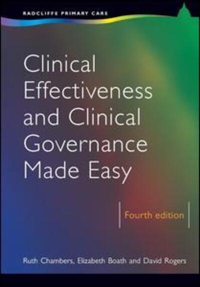 Cover for Ruth Chambers · Clinical Effectiveness and Clinical Governance Made Easy (Paperback Book) (2007)