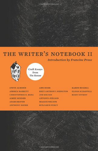 Cover for Christopher Beha · The Writer's Notebook Ii: Craft Essays from Tin House (Paperback Book) (2012)