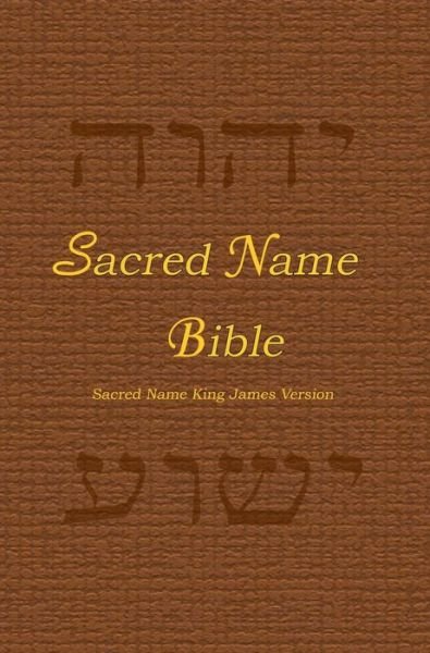 Cover for Yhvh Almighty · Sacred Name Bible (Hardcover Book) (2020)
