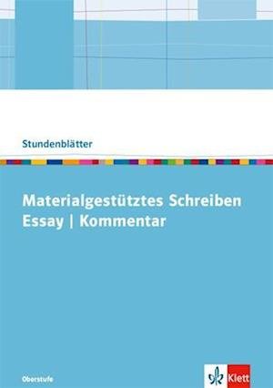 Cover for Klett Ernst /Schulbuch · Materialgestütztes Schreiben: Essay und Kommentar (Paperback Bog) (2022)