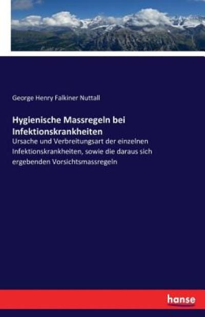 Cover for Nuttall · Hygienische Massregeln bei Infe (Bok) (2016)