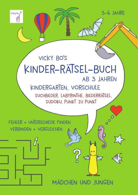 Vicky Bo's Kinder-Rätsel-Buch - Bo - Books -  - 9783944956466 - 