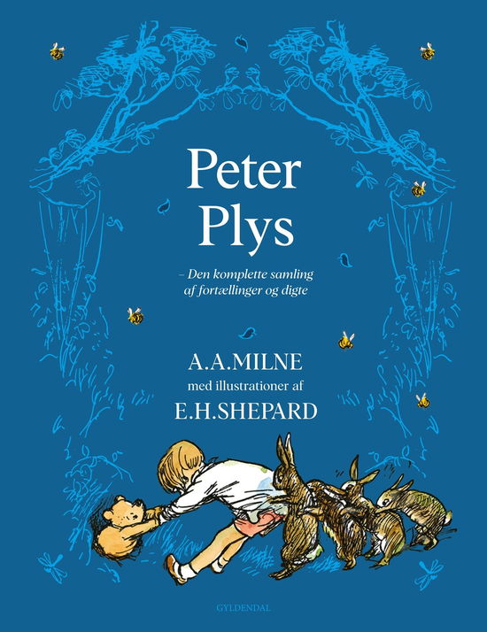 Cover for A. A. Milne · Peter Plys – Den komplette samling af fortællinger og digte (jubilæumsudgave med kassette) (Bound Book) [1st edition] (2025)