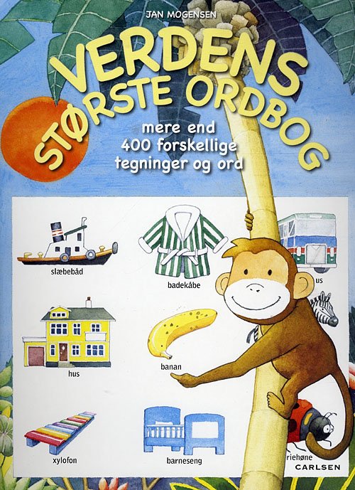 Cover for Jan mogensen · Verdens største ordbog (Cardboard Book) [1º edição] (2009)