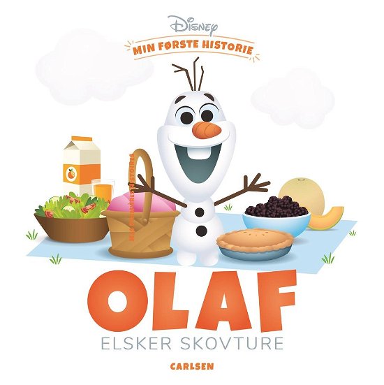 Min første historie: Min første historie - Olaf elsker skovture - Disney - Livros - CARLSEN - 9788711991466 - 4 de maio de 2021
