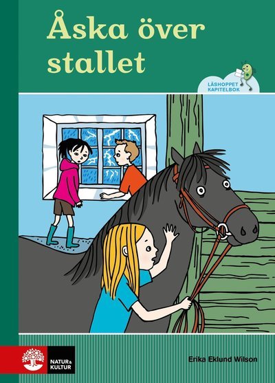 Cover for Erika Eklund Wilson · Läshoppet Kapitelbok - Åska över stallet (Bound Book) (2018)