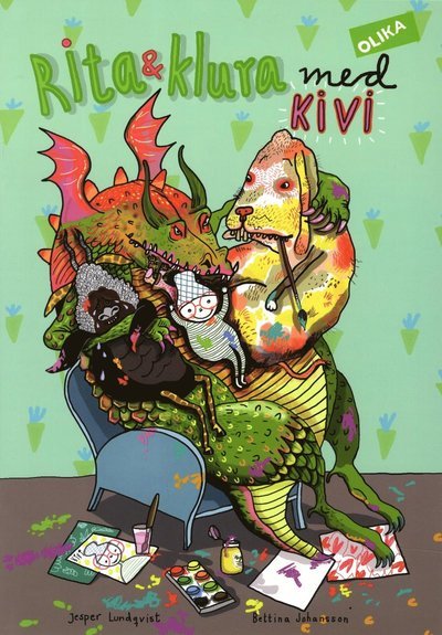 Cover for Jesper Lundqvist · Rita &amp; klura med Kivi (Bok) (2016)