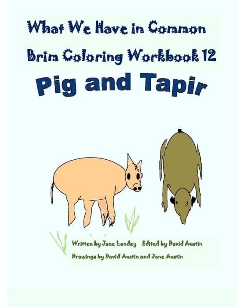 Cover for David Austin · What We Have in Common Brim Coloring Workbook (Paperback Book) (2020)