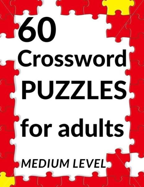 Cover for Rida Aid · 60 crossword puzzles for adults medium level (Pocketbok) (2021)
