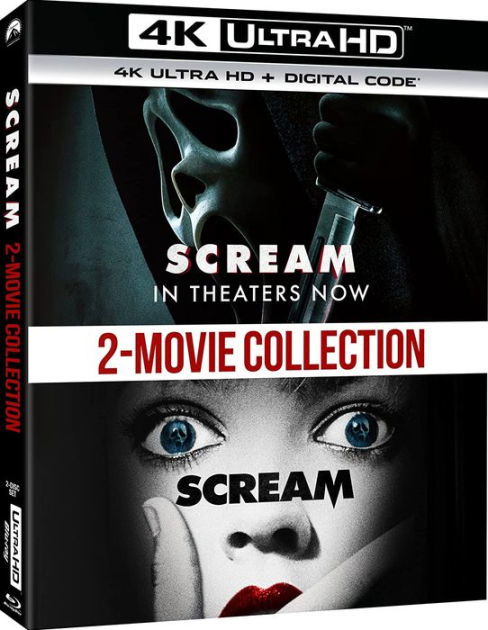 Cover for Scream 2022: 2 Movie Collection (4K Ultra HD) (2022)