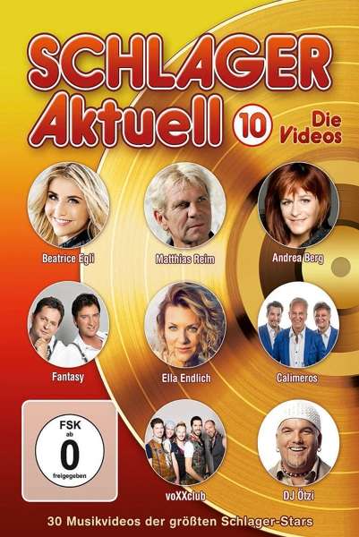 Schlager Aktuell 10 - Die Videos - V/A - Elokuva - POLYSTAR - 0600753725467 - torstai 25. elokuuta 2016