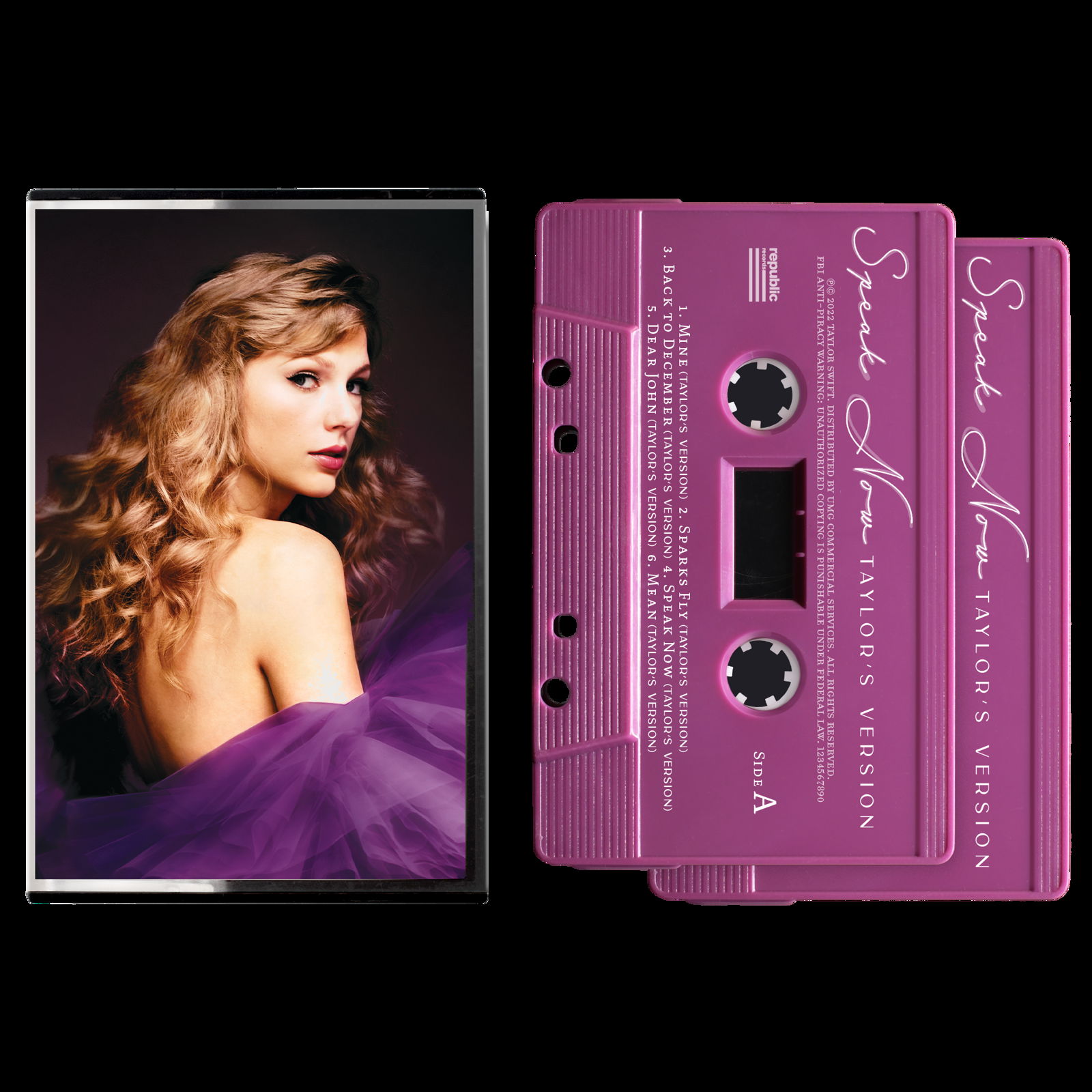 Speak Now (Taylor's Version) (2 Cassettes) Taylor's edition