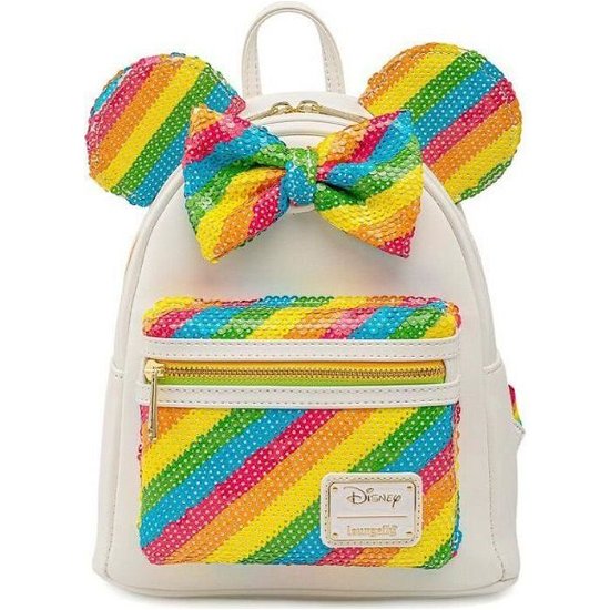 Cover for Loungefly · Loungefly Disney Sequin Rainbow Minnie Mini Backpa (Merchandise) (MERCH) (2022)