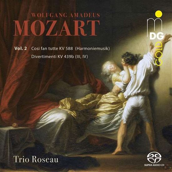 Cover for Trio Roseau · Mozart: Cosi Fan Tutte Kv 588 / Divertimenti Kv 439B (CD) (2020)