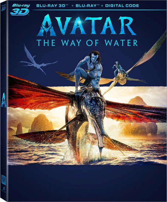 Cover for Avatar: the Way of Water (3D Blu-ray/BD) (2023)