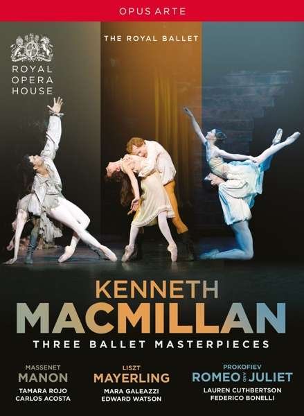 Three Ballet Masterpieces - Kenneth Macmillan - Filmes - OPUS ARTE - 0809478012467 - 6 de outubro de 2014