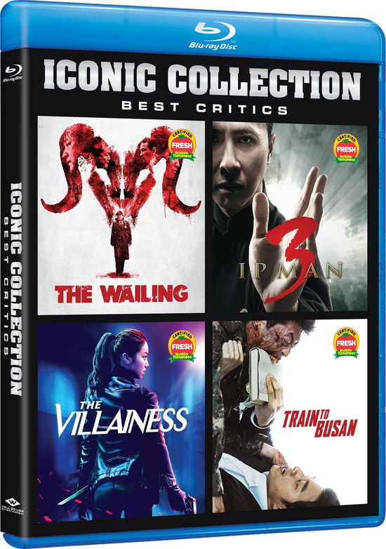 Cover for Blu-ray · Iconic Collection: Best Critics (The Wailing / Ip Man 3 / the Villainess / Train to Busan) (Blu-ray) (2019)