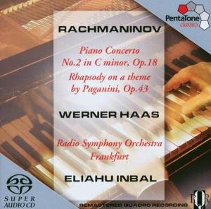 Rachmaninoff - Klavierkonzert 2 - Haas - Rso Frankfurt - Inbal - Musik - PENTATONE MUSIC - 0827949011467 - 1. marts 2009