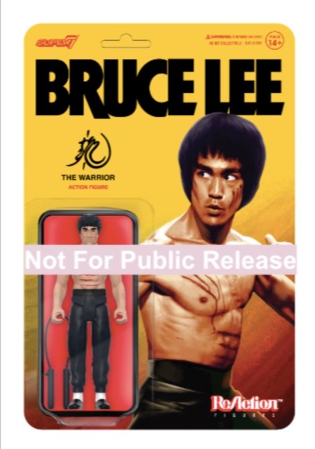 Bruce Lee Reaction Figure W1 - Bruce Lee Dragon - Bruce Lee Reaction Figure W1 - Bruce Lee Dragon - Merchandise - SUPER 7 - 0840049819467 - April 4, 2023