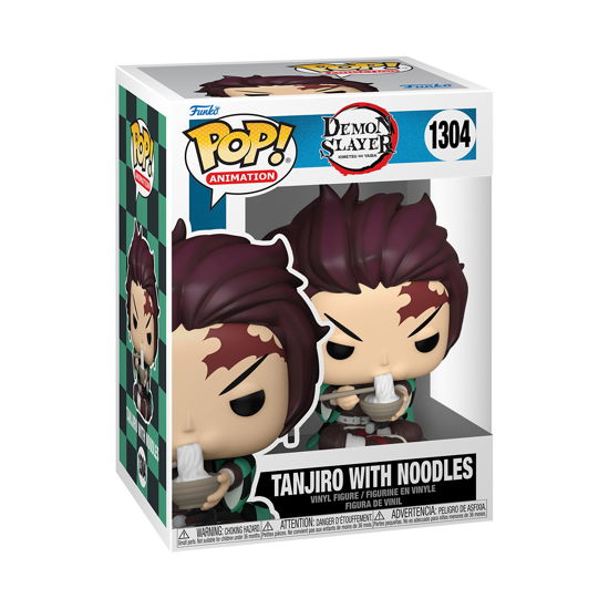 Funko Pop Anime Demon Slayer Tanjiro with Noodles - Pop Anime Demon Slayer - Merchandise - Funko - 0889698573467 - 16. mars 2023