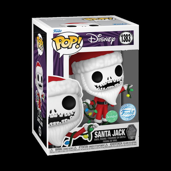 Funko Pop Nightmare Before Christmas Santa Jack Scented - Funko Pop Nightmare Before Christmas Santa Jack Scented - Produtos - - 0889698739467 -