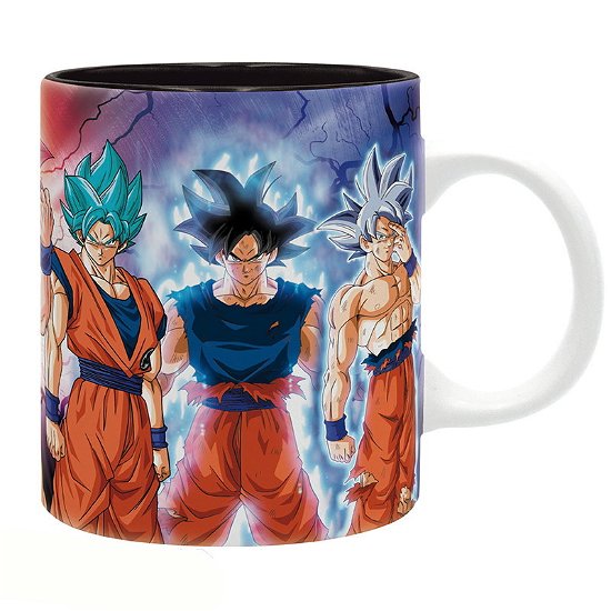 Dragon Ball Super Goku Transformations Mug - P.Derive - Livros - ABYSSE UK - 3665361067467 - 1 de março de 2024