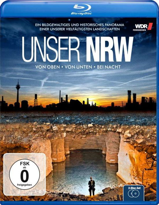 Cover for Flöter,harry / Siepmann,jörg · Unser Nrw (Nrw Von Oben,von Unten (Blu-ray) (2019)